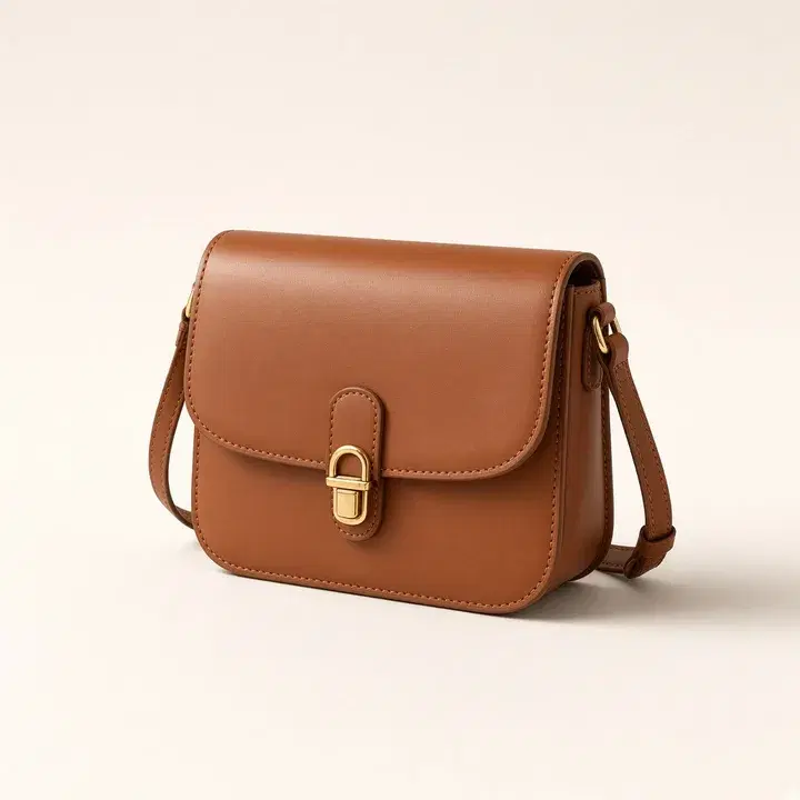 Caramel crossbody bag